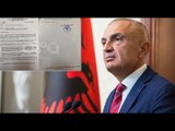 RTV Ora - Presidenti Ilir Meta tjetër shkresë KQZ-së