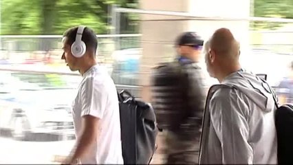 Ambientazo en el hotel de concentración de España en Kaliningrado