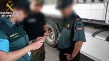 Guardia Civil hace control fronterizo en Polonia con motivo del Mundial
