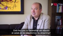 Vicent Sanchis, director de TVC, sobre el paper de la Generalitat amb les plataformes de streaming