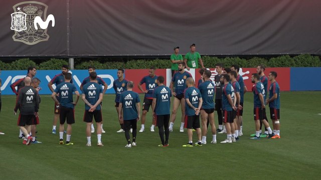 La Selección prepara el partido contra Marruecos