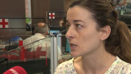 Ruth Jiménez miembro del equipo de salud de Cruz Roja