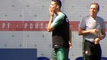 Cristiano Ronaldo, con la vista puesta en Irán