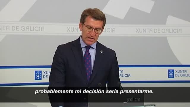 Feijóo: Si la situación de Congreso a la presidencia del PP se produjera en el año 2020, mi decisión sería presentarme