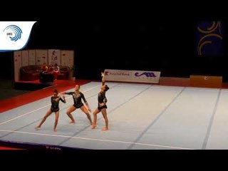 Women's group Portugal - 2015 Acrobatic junior European Champions Dynamic