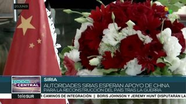 Siria recibe donación china de 100 autobuses para transporte público