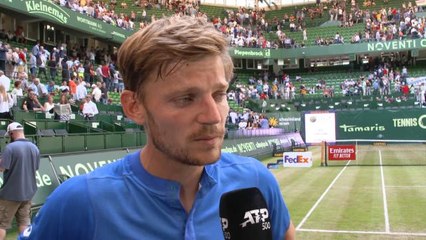 Halle - Goffin : "Super content!"