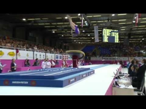 Aliya MUSTAFINA (RUS), EC Brussels 2012, vault