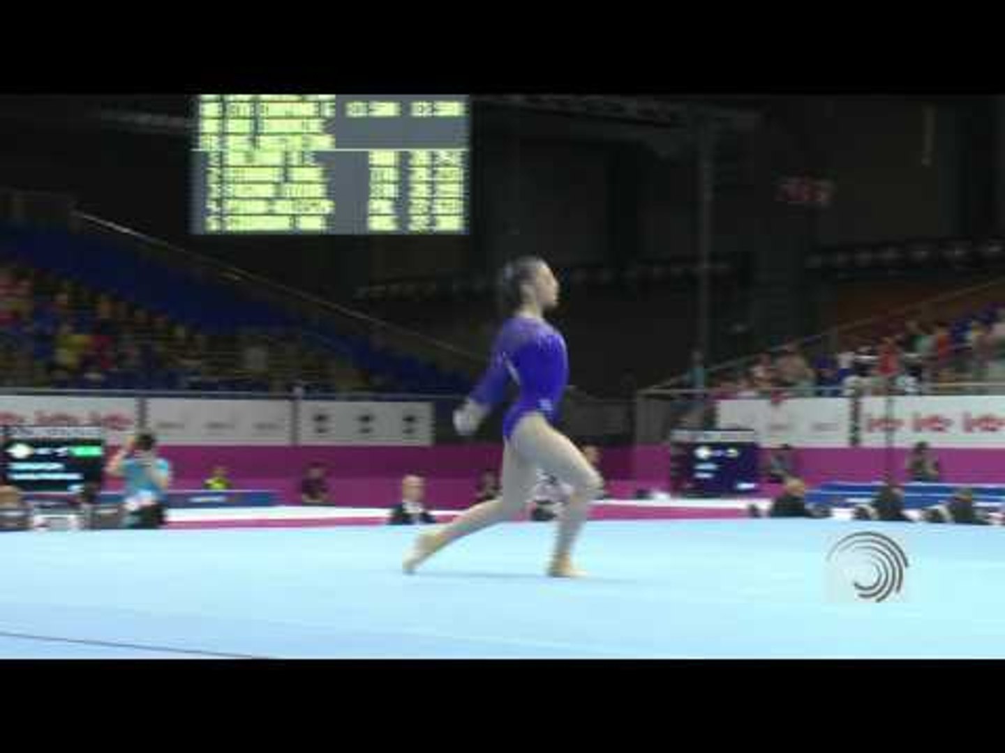 Aliya Mustafina Rus Ec Brussels 2012 Floor Video Dailymotion