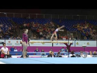 Julie CROKET (BEL), EC Brussels 2012, floor