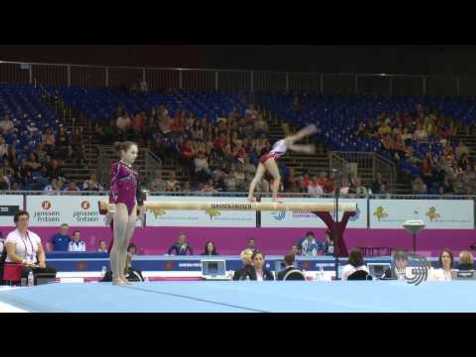 Julie CROKET (BEL), EC Brussels 2012, floor