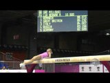 Vasiliki MILLOUSI (GRE), EC Brussels 2012, beam