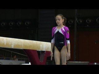 Andreea MUNTEANU (ROU), EC Brussels 2012 (Juniors), beam