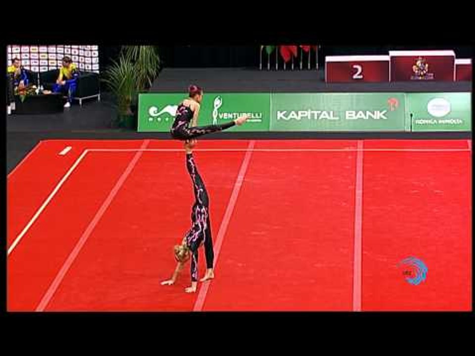 Nikki SNEL -- Eline DE SMEDT (Belgium) -- 2013 European Champions