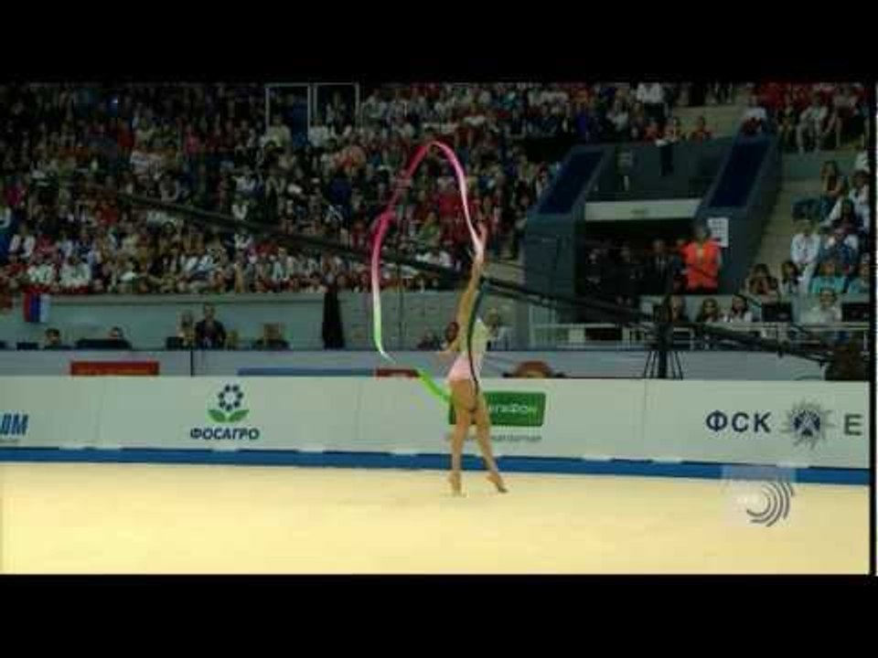 Evgeniya KANAEVA (RUS), 2012 European Championships (Ribbon)