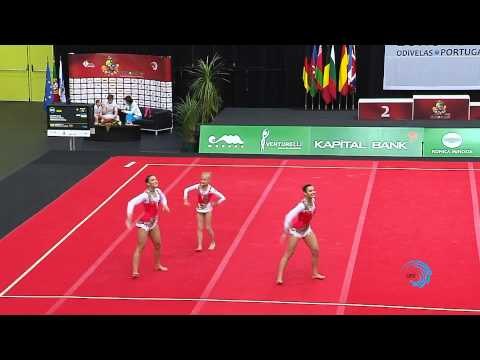 UKRAINE, Juniors Women's Group Juniors Euroacro 2013