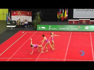 GREAT BRITAIN, Juniors Women's Group -- Juniors Euroacro 2013