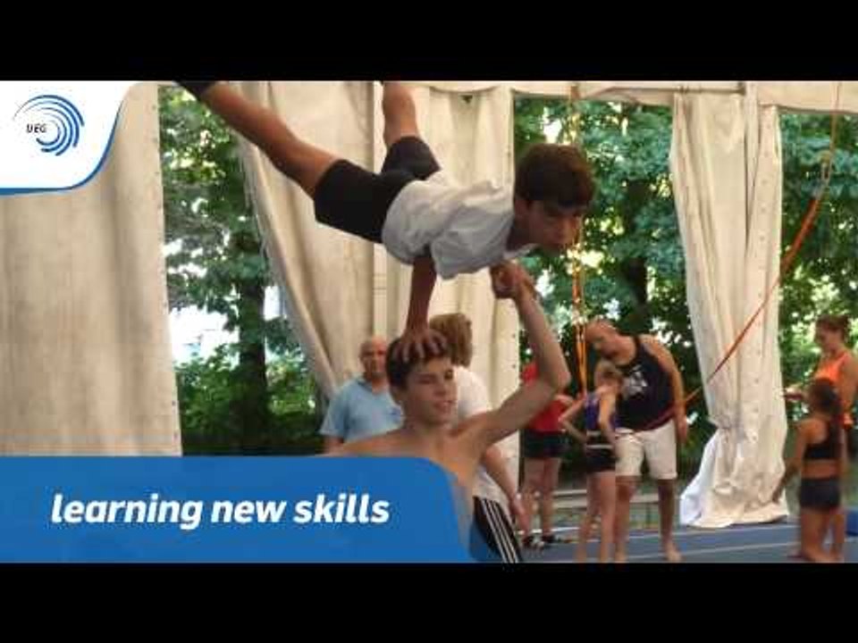 Acrobatic Gymnastics 2015 Training Camp!