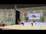 Belarus, country presentation at the 2015 Aerobics Europeans