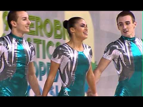 BARNA / PANAETE / SAVULESCU (ROU) - 2015 Aerobic European Champions