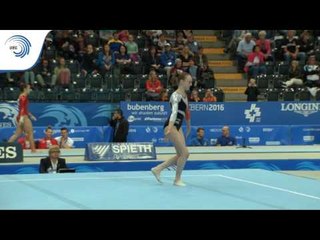 Tisha VOLLEMAN (NED) – 2016 European Championships – Qualifications Floor