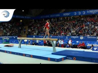 Lynn GENHART (SUI) – 2016 Juniors European Championships – All-Around Vice-Champion