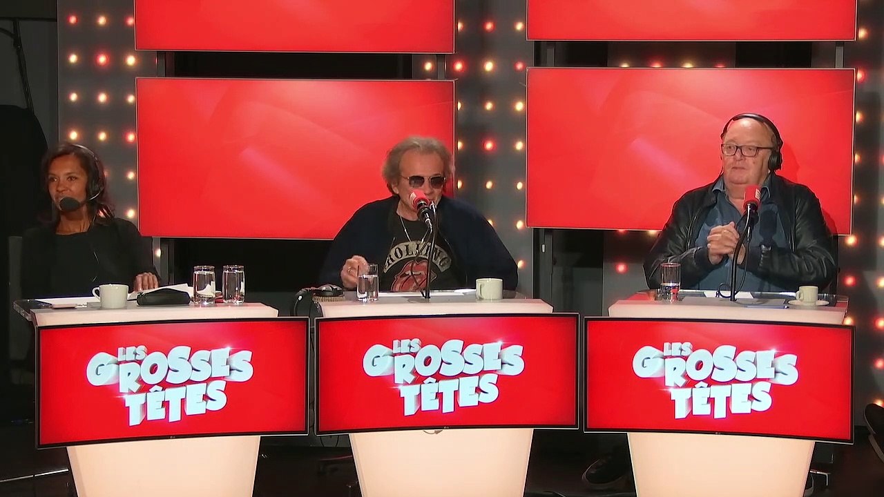 Les Grosses Têtes jouent avec Johnny