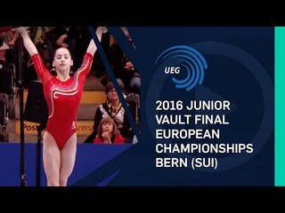 2016 Junior Vault final European Championships - Bern (SUI)