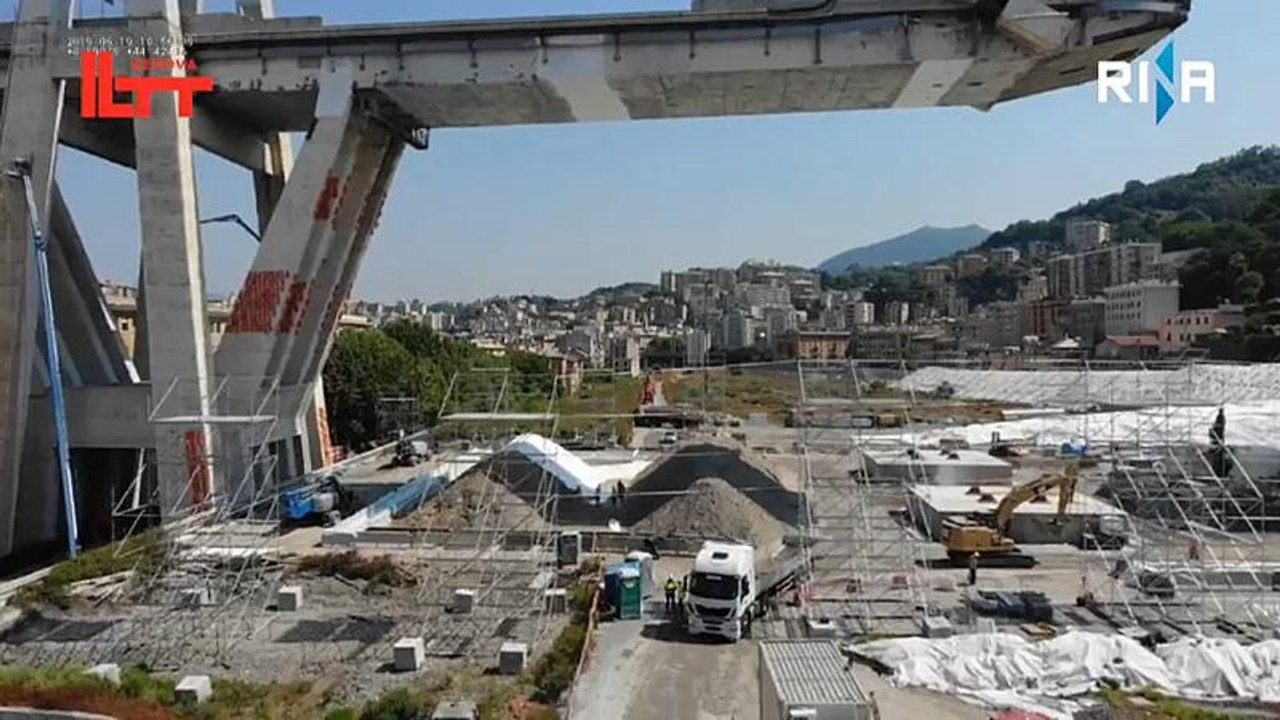 Genua: letzte kontrollierte sprengungen