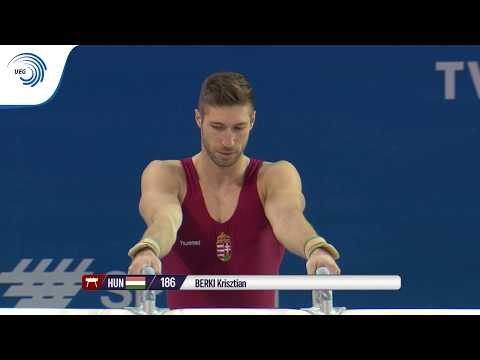Krisztian BERKI (HUN) – 2017 European Championships, qualifications Pommel horse