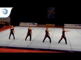 Men's group Belarus – 2015 Acrobatic European bronze medallists Dynamic