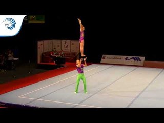Daniel BLINTSOV & Sneschana SINKOV (GER) - 2015 Acrobatic European silver medallists, 11 - 16