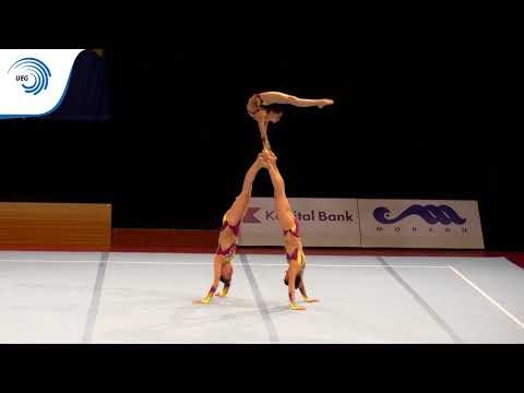 Women's group Israel - 2015 Acrobatic European bronze medallists, 12 - 18