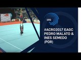 Pedro MALATO & Ines SEMEDO (POR) - 2017 European Bronze Medallists 12 - 18 mixed pair