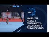 Men's group Russia - 2017 Acro European bronze medallists, balance final