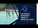 Women's group Spain - 2017 Acro Europeans, balance final