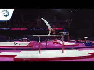 Jacob KARLSEN (NOR) - 2018 Artistic Gymnastics Europeans, junior qualification parallel bars