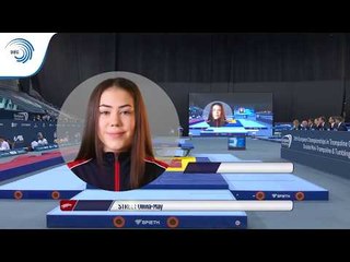 Olivia-May STREET (GBR) - 2018 Double Mini Trampoline Europeans, junior final