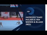 Women's group The Netherlands - 2017 Acro Europeans, junior all-around final