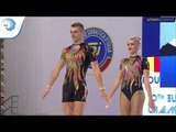 REPLAY: 2017 Aerobics Europeans - Senior FINAL Mixed Pairs, plus medal ceremony