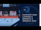 Women's group Russia - 2017 Acro European silver medallists, junior all-around