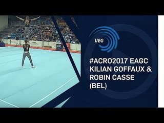 Kilian GOFFAUX & Robin CASSE (BEL) - 2017 European silver medallists, all-around