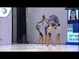 Greece - 2017 Aerobics Europeans, junior group final