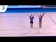 Petr PERMINOV & Daria TIKHONOVA (RUS) - 2017 Aerobics European Champions, junior mixed pairs