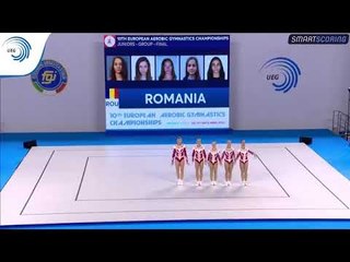 Romania - 2017 Aerobics European Champions, junior groups