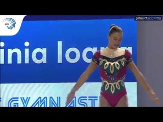 Lavinia PANAETE (ROU) - 2017 Aerobics Europeans, individual women final