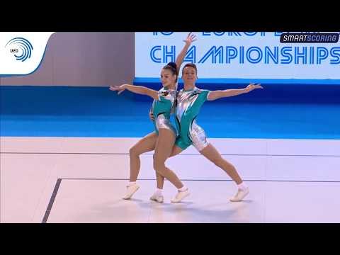 REPLAY: 2017 Aerobics Europeans - Junior qualifications Individual Men, Mixed Pairs & Groups
