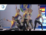 Spain - 2017 Aerobics Europeans, Aero Step final