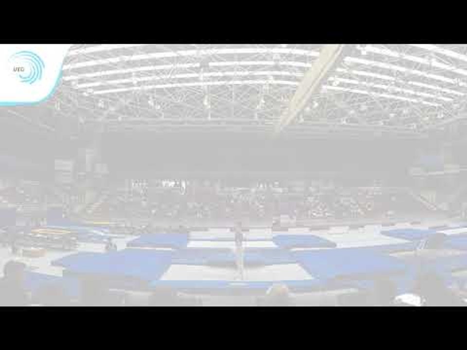 Aliaksei DUDARAU (BLR) - 2016 Trampoline junior Europeans, silver medallist