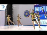 Italy - 2017 Aerobics Europeans, group final